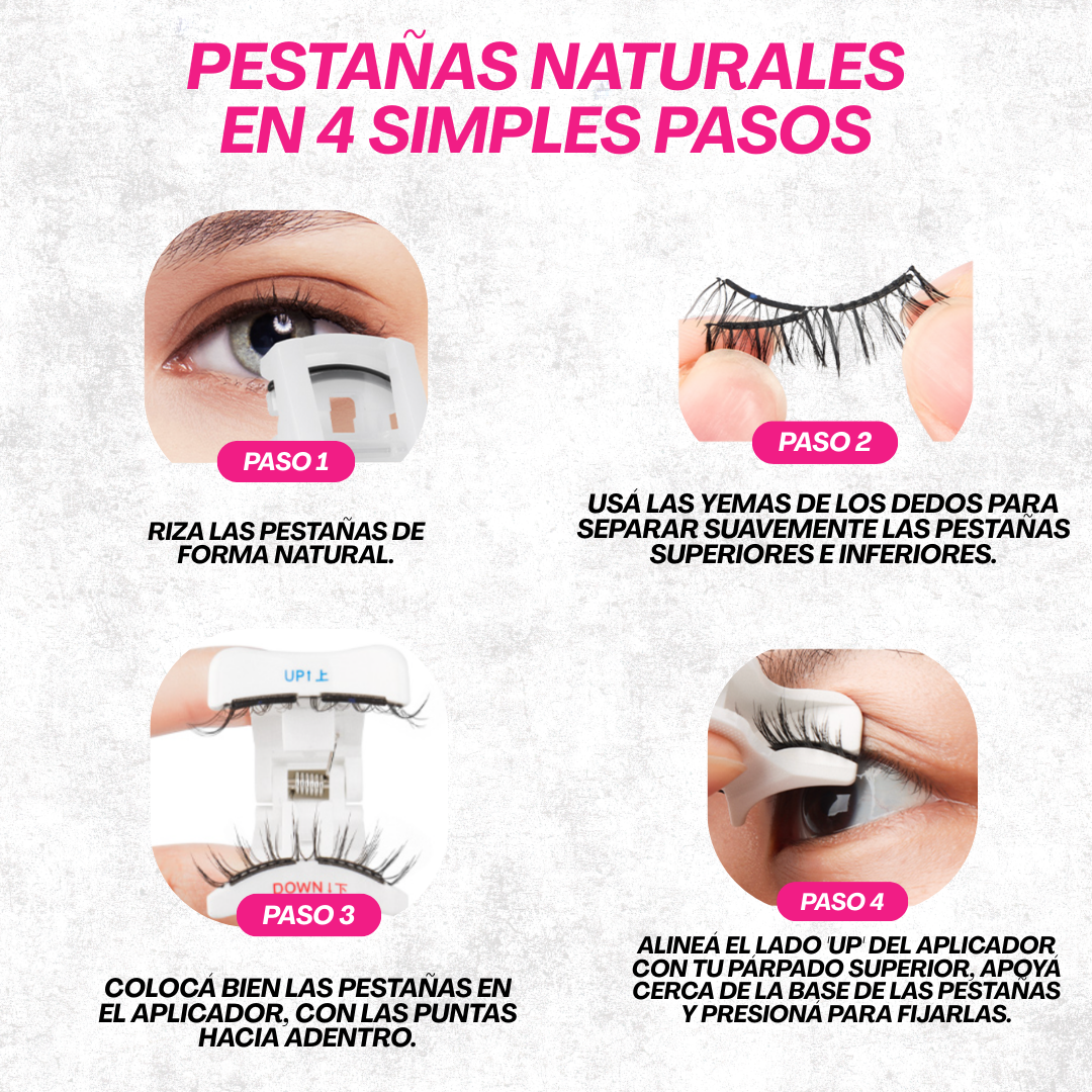 SUPERLASH® Pestañas magnéticas 2x1